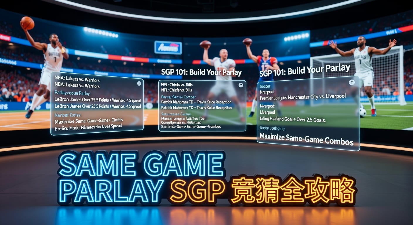 same game parlay SGP：2026年组合投注技巧与实战要点