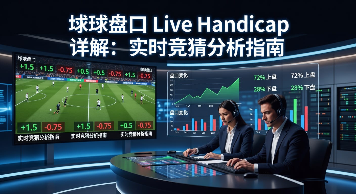 滚球盘口 live handicap 实战读盘与投注技巧｜红单法体育平台入口
