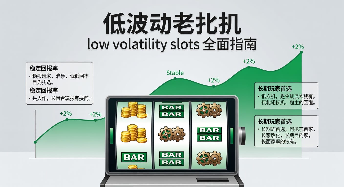低波动老虎机 low volatility slots：2026年玩法观察与实战思路