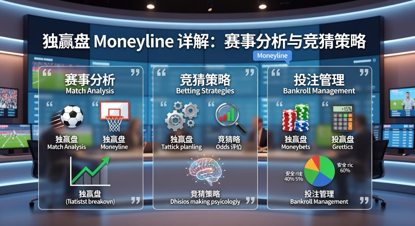 独赢盘 moneyline：投注技巧与投注技巧解析